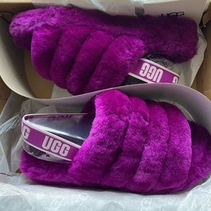 UGG W Fluff Yeah Slides